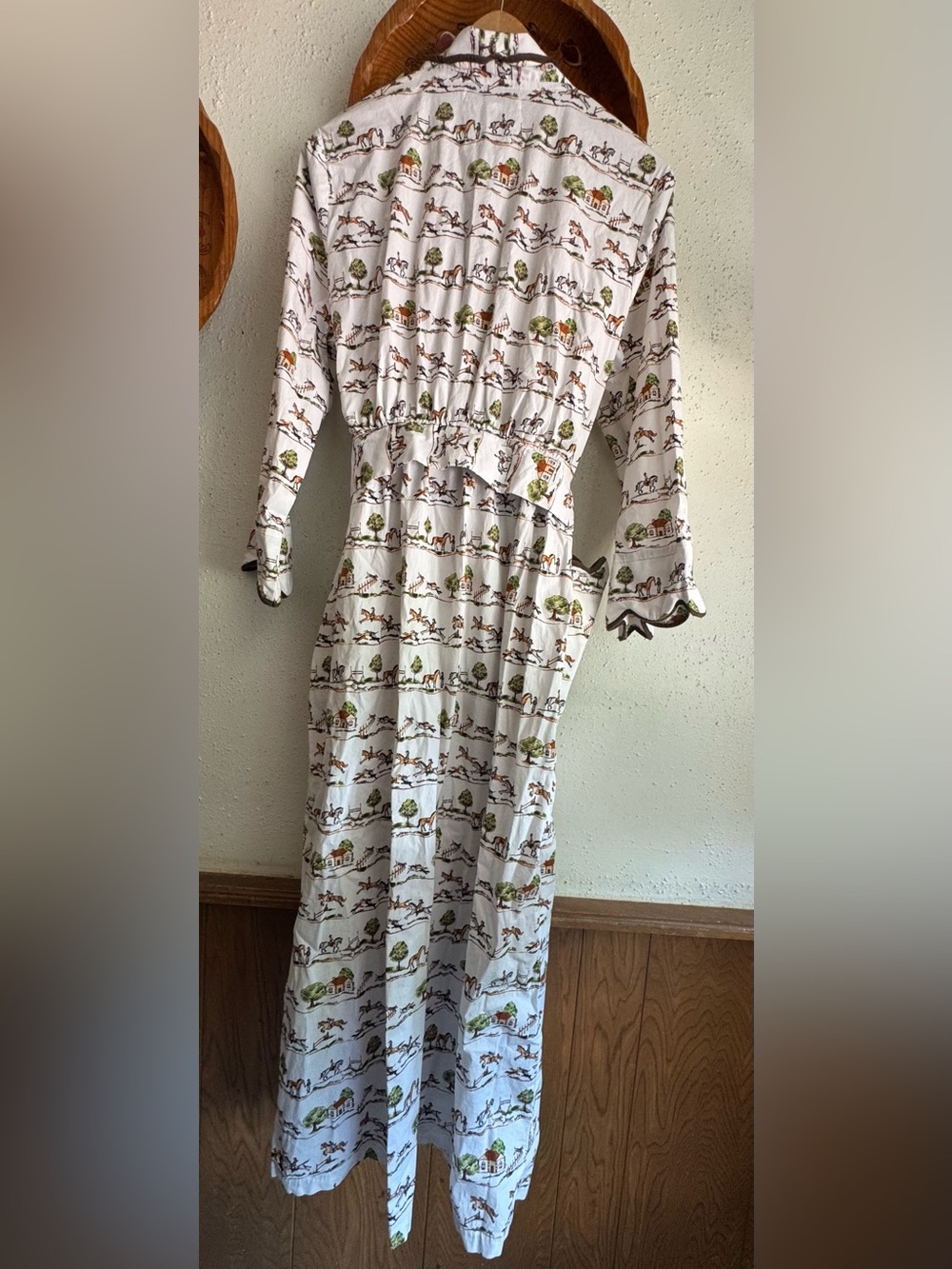 Heidi Carey DAY IN THE COUNTRY CLASSIC ROBE Size Small - Picture 7 of 13